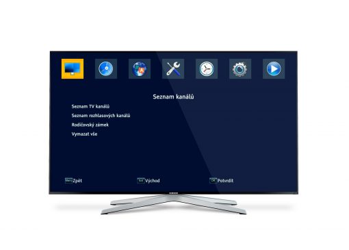AB TereBox 2T HD prijímač DVB-T2/C H.265 - HEVC