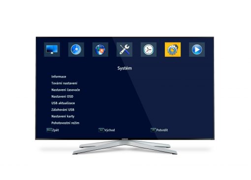 AB TereBox 2T HD prijímač DVB-T2/C H.265 - HEVC
