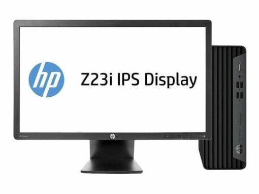 PC zostava HP ProDesk 400 G7 SFF + 23" HP Z23i Monitor (Silver)