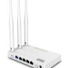 Netis WF-2409E AP/Router/Repeater, 4x LAN, 1x WAN, 802.11b/g/n, 2.4GHz, 3x5dBi anténa, IPTV