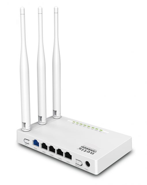 Netis WF-2409E AP/Router/Repeater, 4x LAN, 1x WAN, 802.11b/g/n, 2.4GHz, 3x5dBi anténa, IPTV