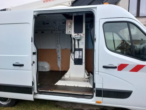 Hydraulická pracovná plošina RENAULT Master 2,3 dCi, KLUBB K32 dosah 13m