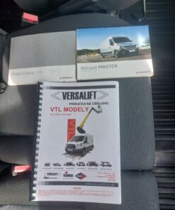 Pracovná plošina RENAULT Master 2,3dCi VERSALIFT VTL-145-F 2019 Euro6 512mh