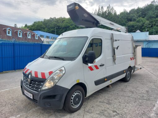 Pracovná plošina RENAULT Master 2,3dCi VERSALIFT VTL-145-F 2019 Euro6 512mh