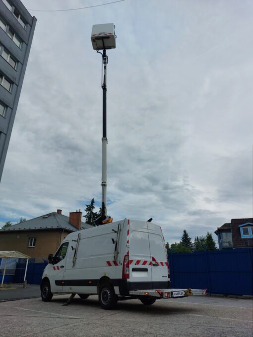 Pracovná plošina RENAULT Master 2,3dCi VERSALIFT VTL-145-F 2019 Euro6 512mh