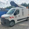 Hydraulická pracovná plošina KLUBB K32 na podvozku dodávky RENAULT Master 2,3dCi Euro6, 13m, 12/2019, 133mh 74.197 km.
