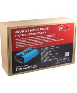 Sínusový menič napätia z 12/230V, 2000W / UPS / Solár 35PSWCH2012S