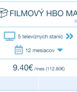 AntikTV Filmovy balik + HBO Max 12m