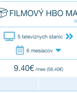 AntikTV Filmovy balik + HBO Max 6m