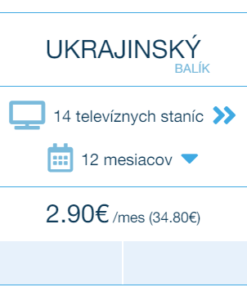 AntikTV Ukrajinsky balik 12m