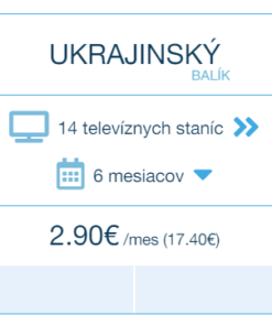 AntikTV Ukrajinsky balik 6m