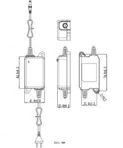 Adaptér 12V 1A DH-PFM321D-EN SmartCAM SCE 30, SCE 35
