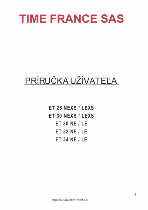 VERSALIFT ET 26 ET30 ET32 ET34