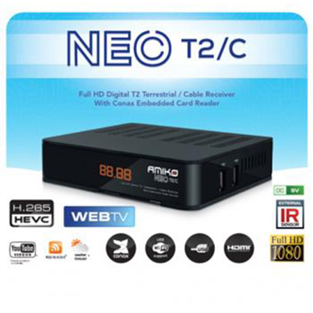 AMIKO NEO DVB-T2 DVB-C H.265