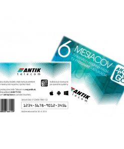 ANTIK TV GO voucher 6 mesiacov mobilna televizia