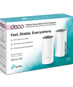 TP-Link Deco E4 (2-pack) AC1200 Wi-Fi mesh systém pre celú domácnosť